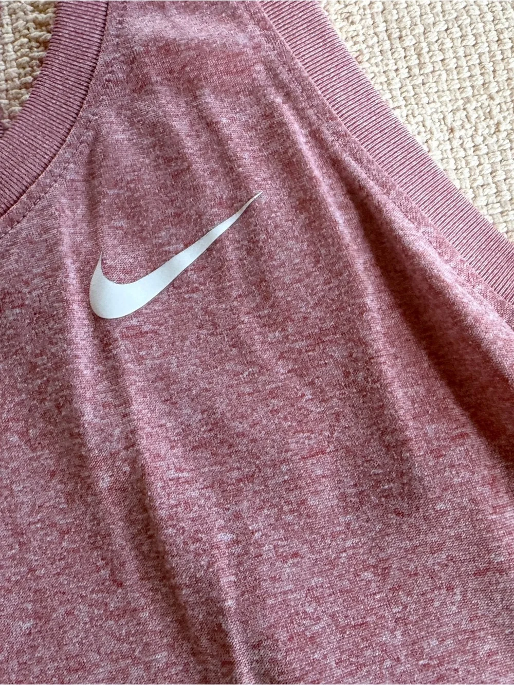 Nike Women’s Dri-FIT Racerback Tank Top - Mauve